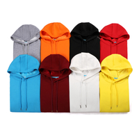 Hoodies unisex lisos de tamanho grande de algodão OEM