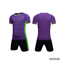 Camisa de futebol feminina clássica azul