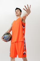 Camisa de basquete personalizada sem mangas